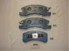 ASHIKA 50-06-609 Brake Pad Set, disc brake